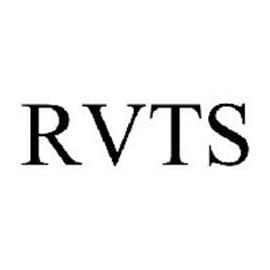Black and white RVTS Logo