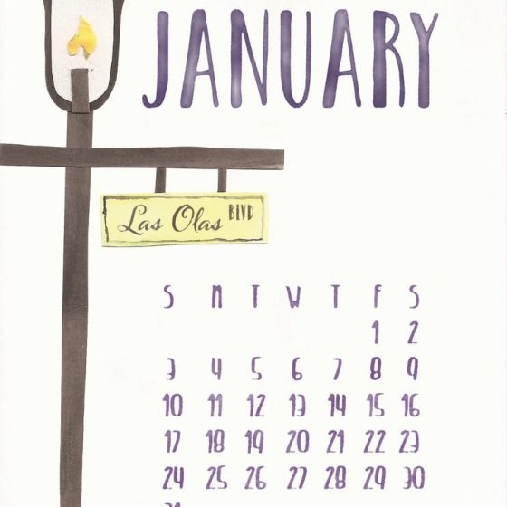 United Way Calendar January