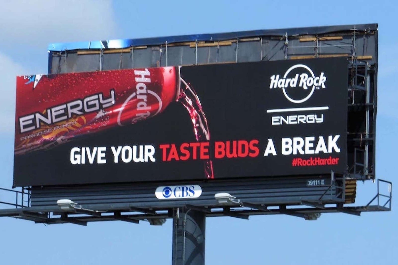 Hard Rock Energy Billboard 2