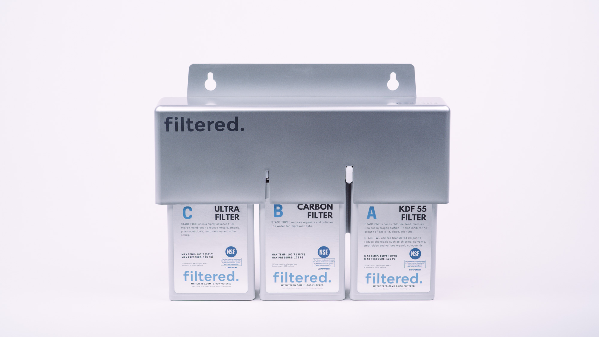 Ultra, Carbon and KDF Fifty five Filter packs