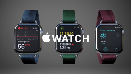 The Apple Watch Featured Image Three Different Apple Watches On Display With White Logo