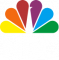 Color and white NBC logo